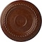 Ekena Millwork Small Alexandria Medallion (Canopies up to 4 5/8"), 7 7/8"OD x 3/4"P, Burnished Mahogany Crackle CM07ALBMC - alternate 1